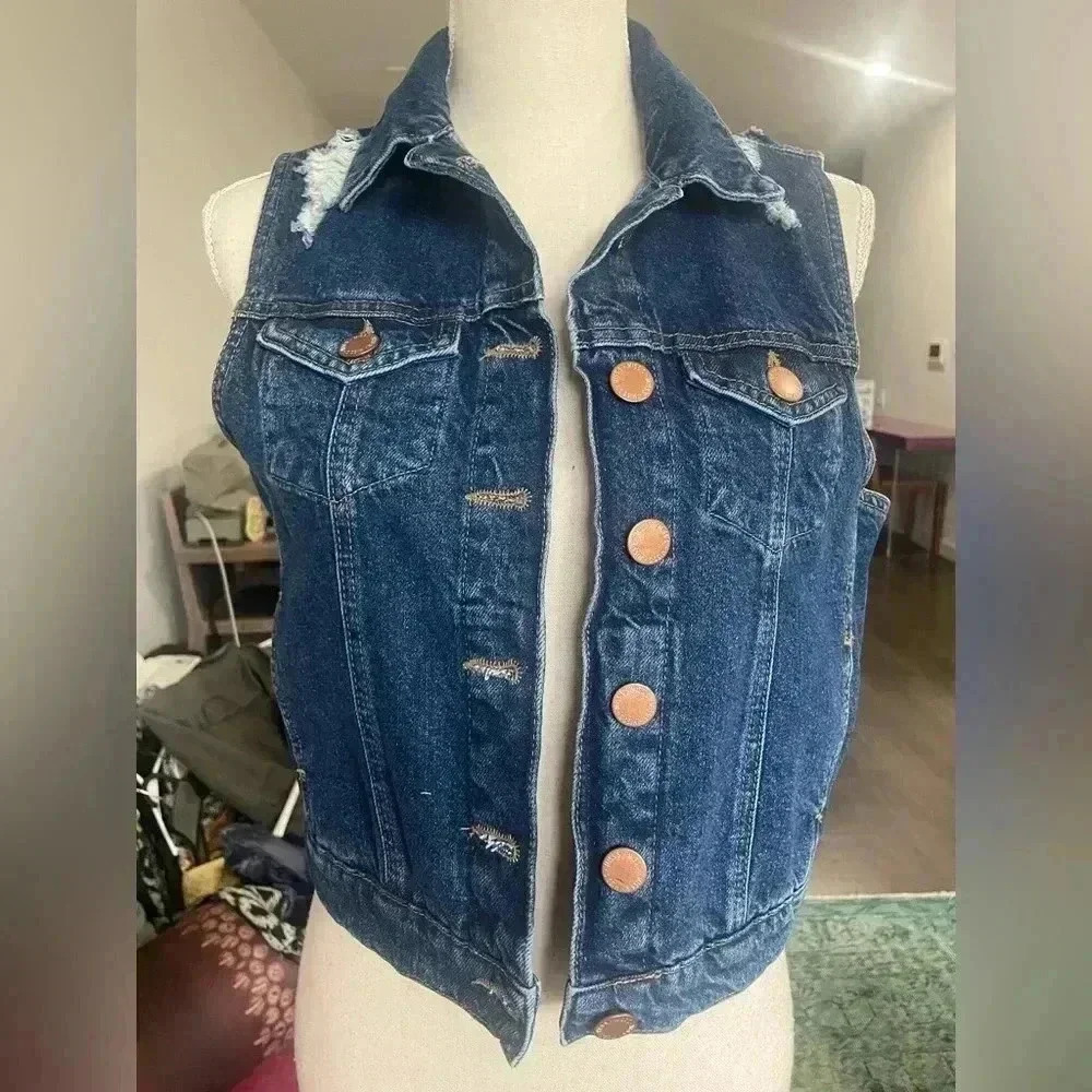 Denim Vest - Picture 16 of 16